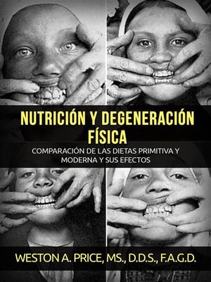 cover image of Nutrición y degeneración física (Traducido)